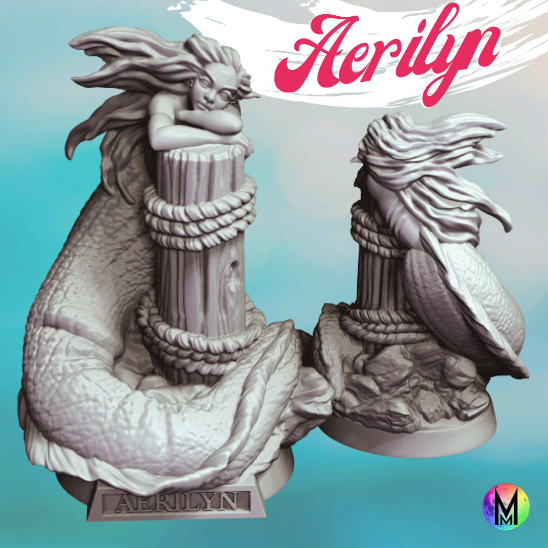 Moonlight Minis Aerilyn the Mermaid